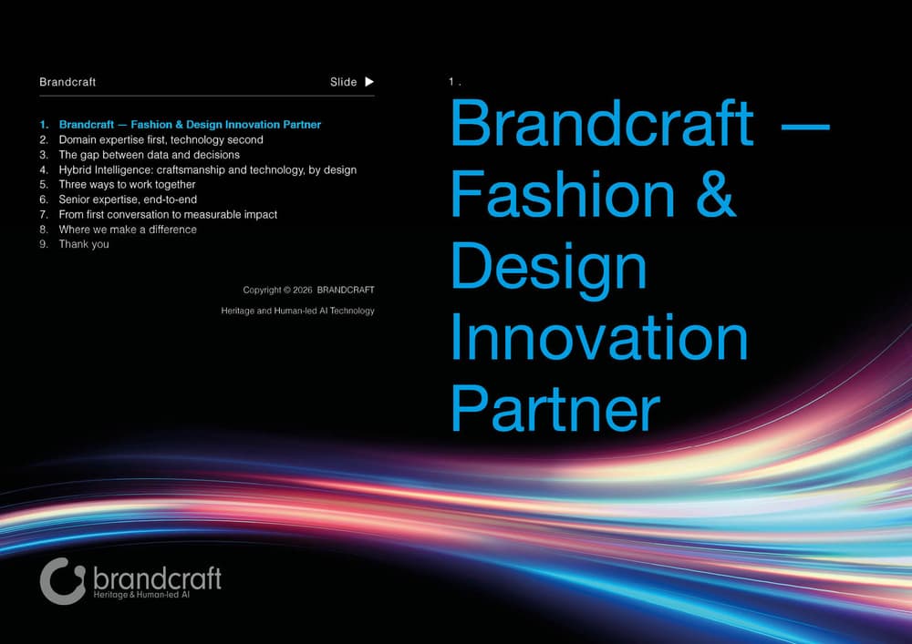 Brandcraft company profile — page 1
